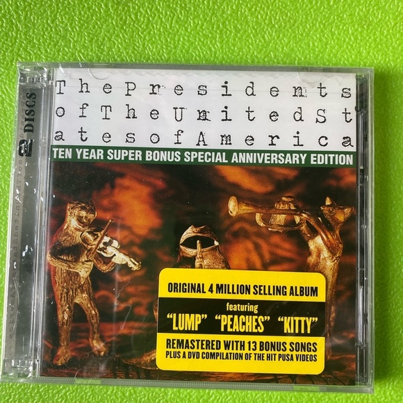 Anniversary Edition The Presidents of the United States of America Double CD New - Picture 1 of 2